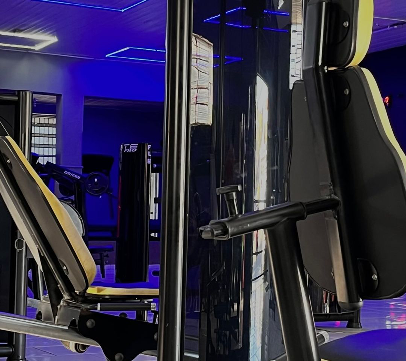 Imagem da estrutura da academia