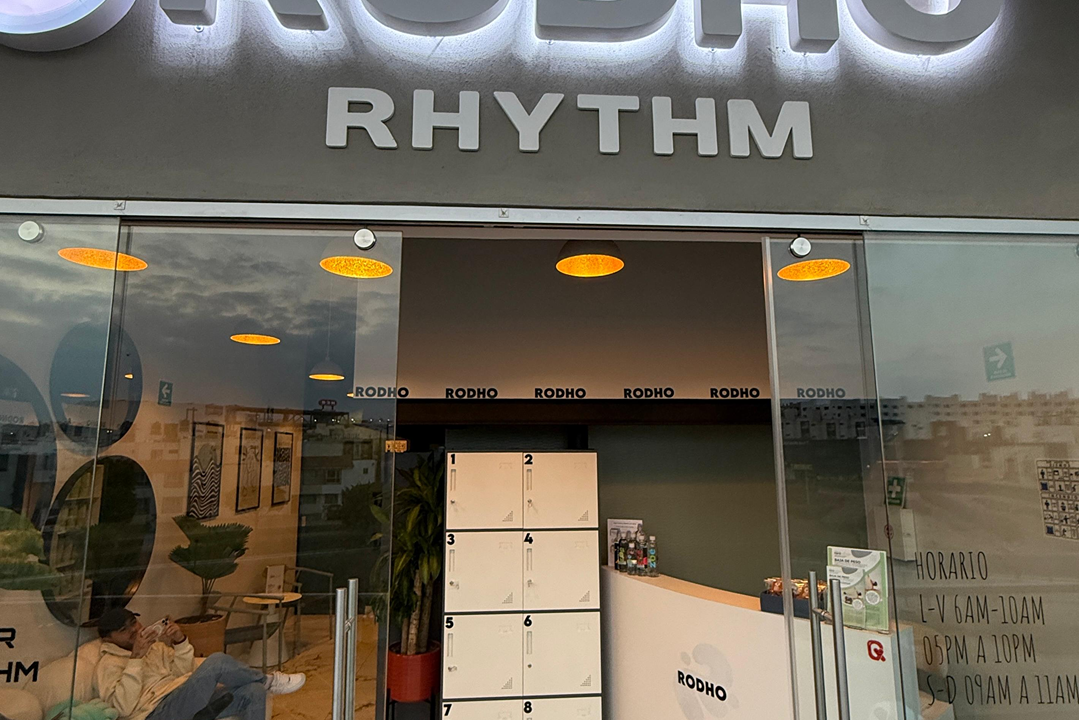 Imagem da estrutura da academia