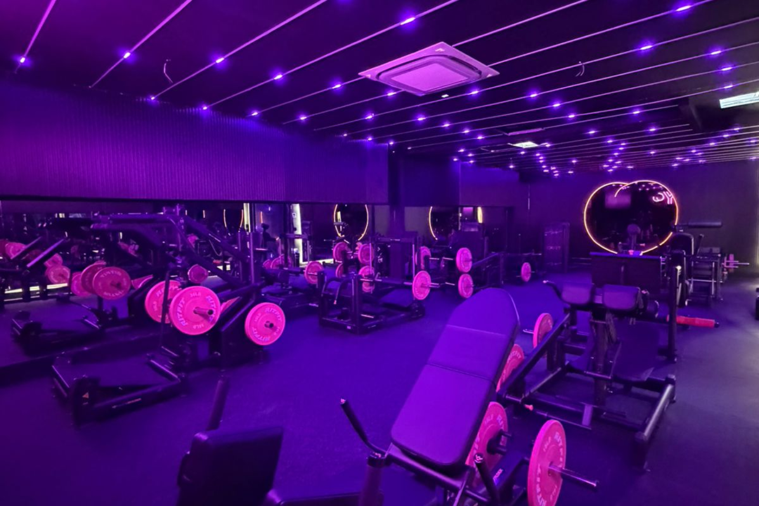 Imagem da estrutura da academia