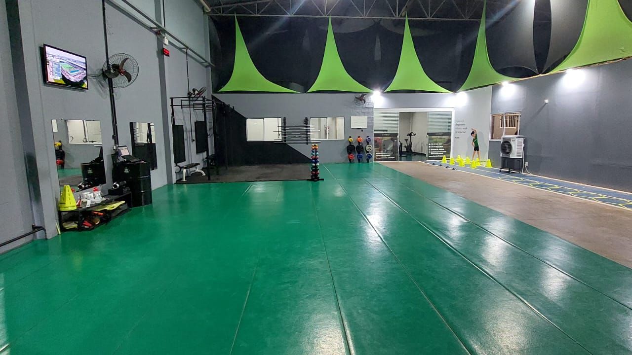 Imagem da estrutura da academia