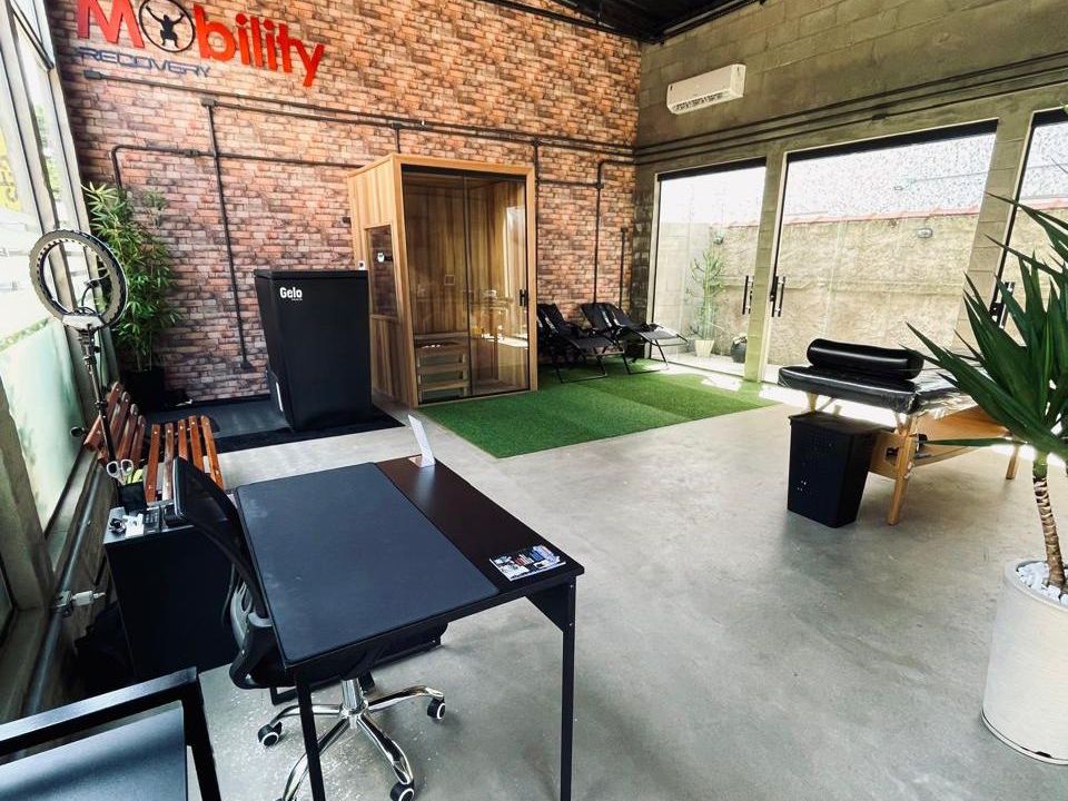 Imagem da estrutura da academia