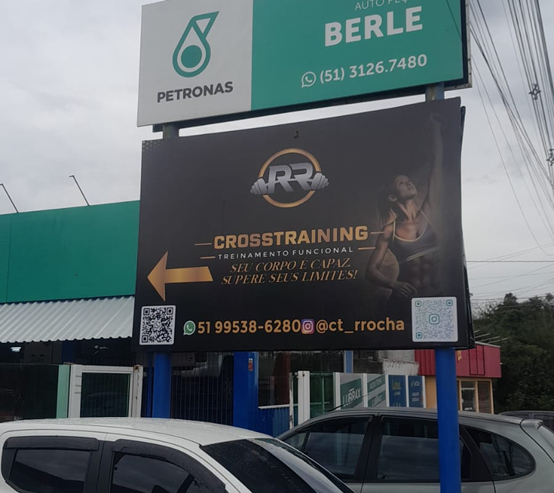 Imagem da estrutura da academia
