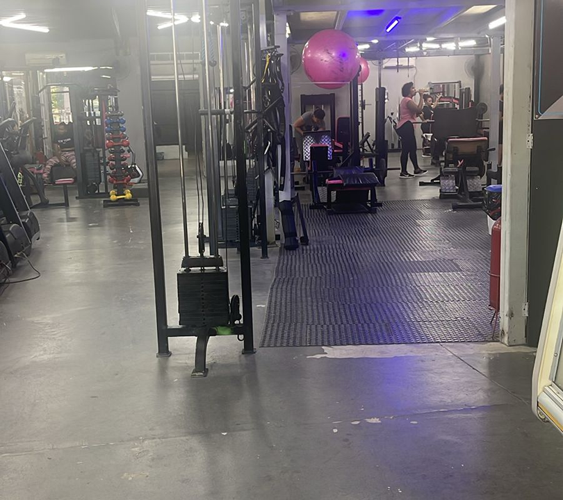 Imagem da estrutura da academia