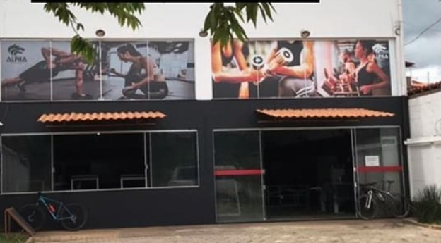 Imagem da estrutura da academia