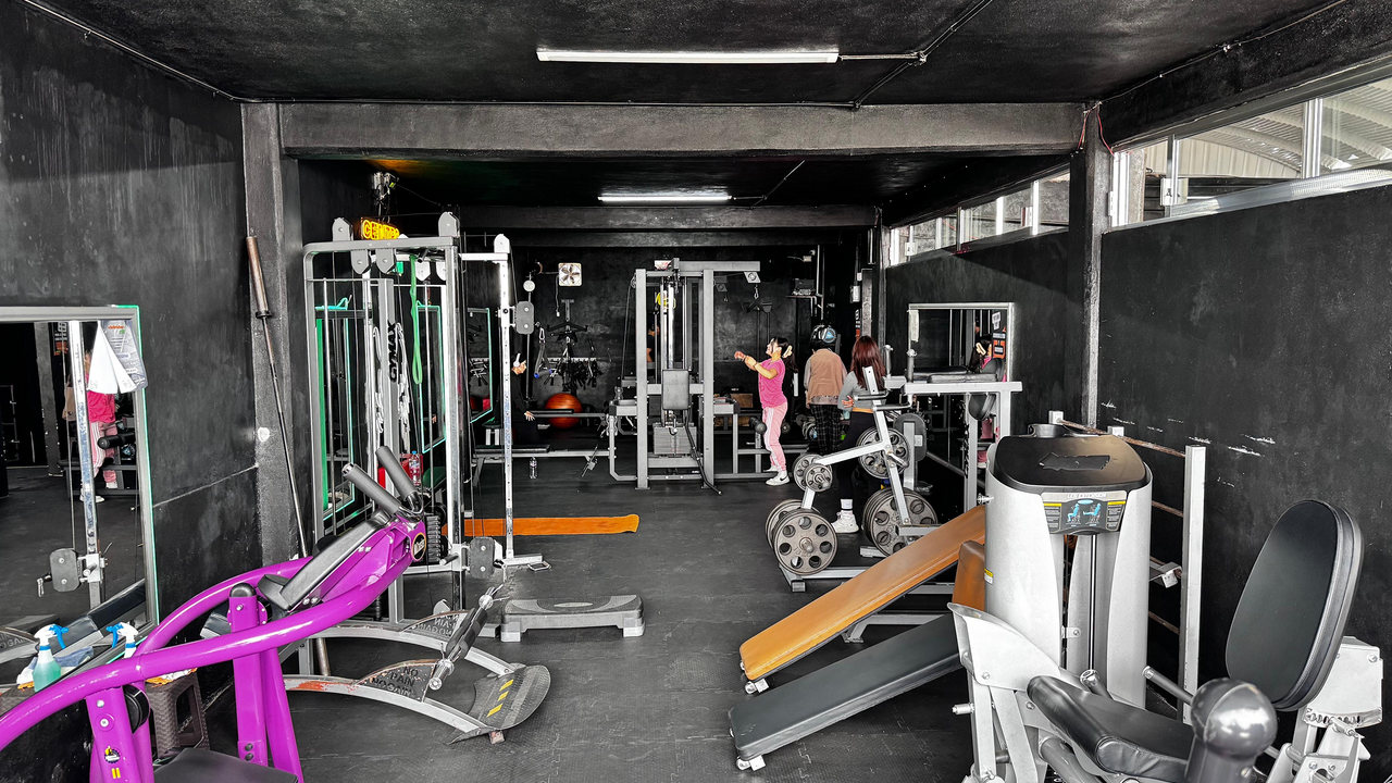 Imagem da estrutura da academia