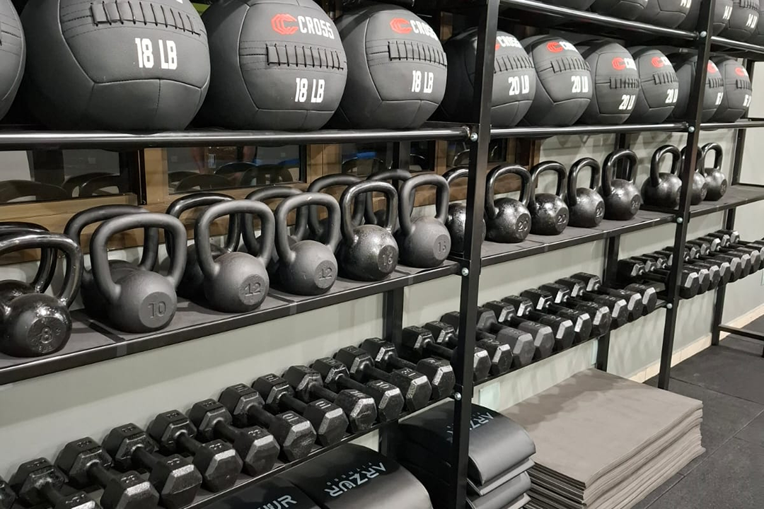 Imagem da estrutura da academia