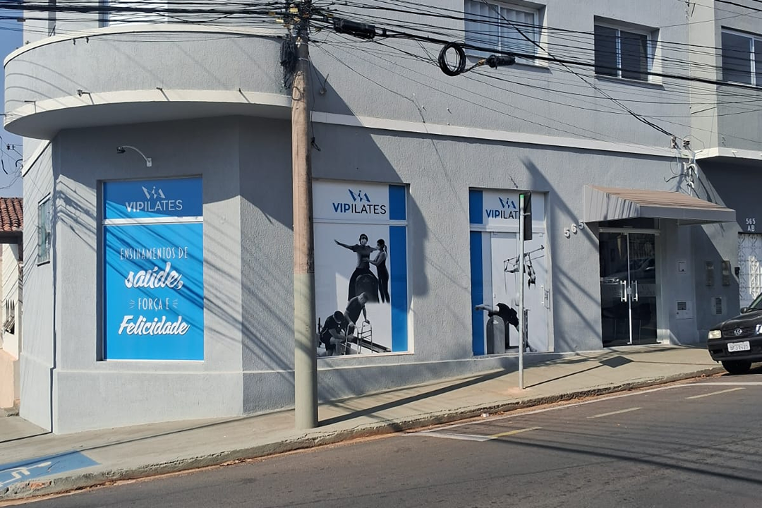 Imagem da estrutura da academia