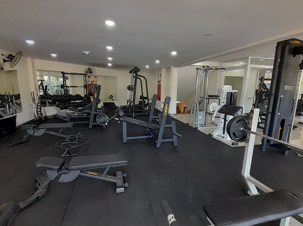 Imagem da estrutura da academia