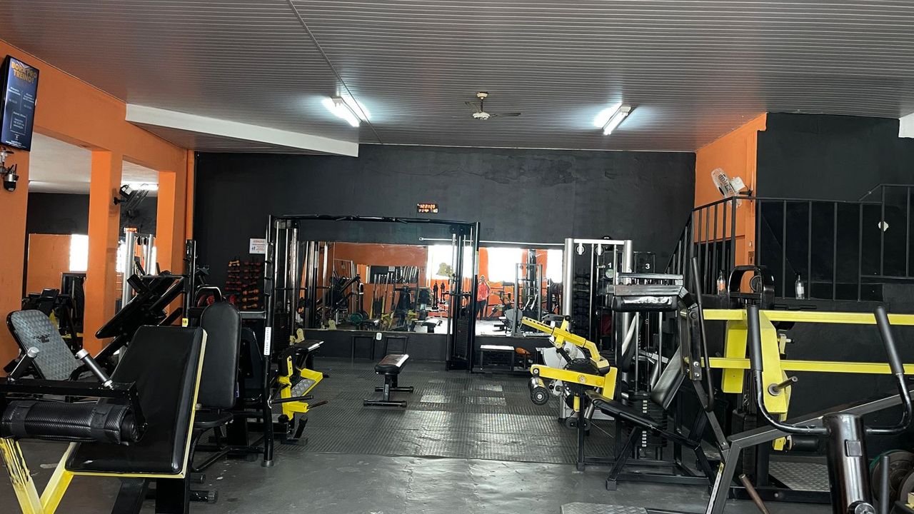 Imagem da estrutura da academia