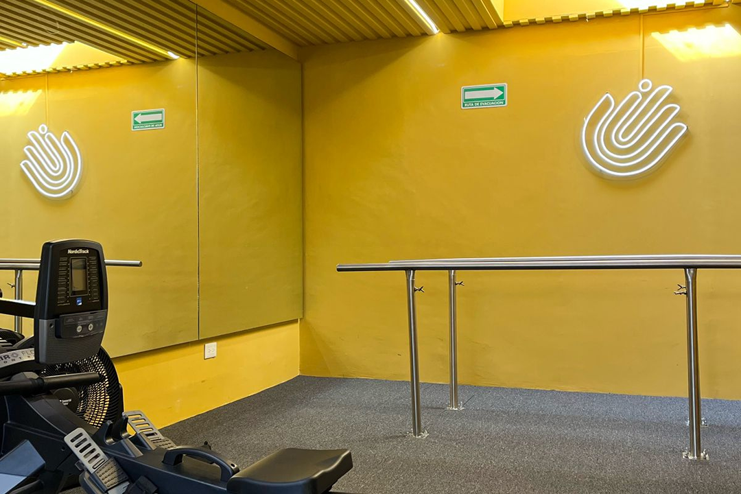 Imagem da estrutura da academia