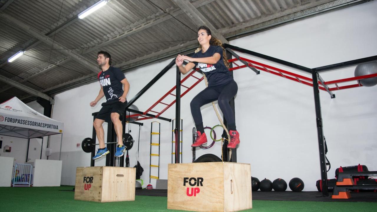 Imagem da estrutura da academia