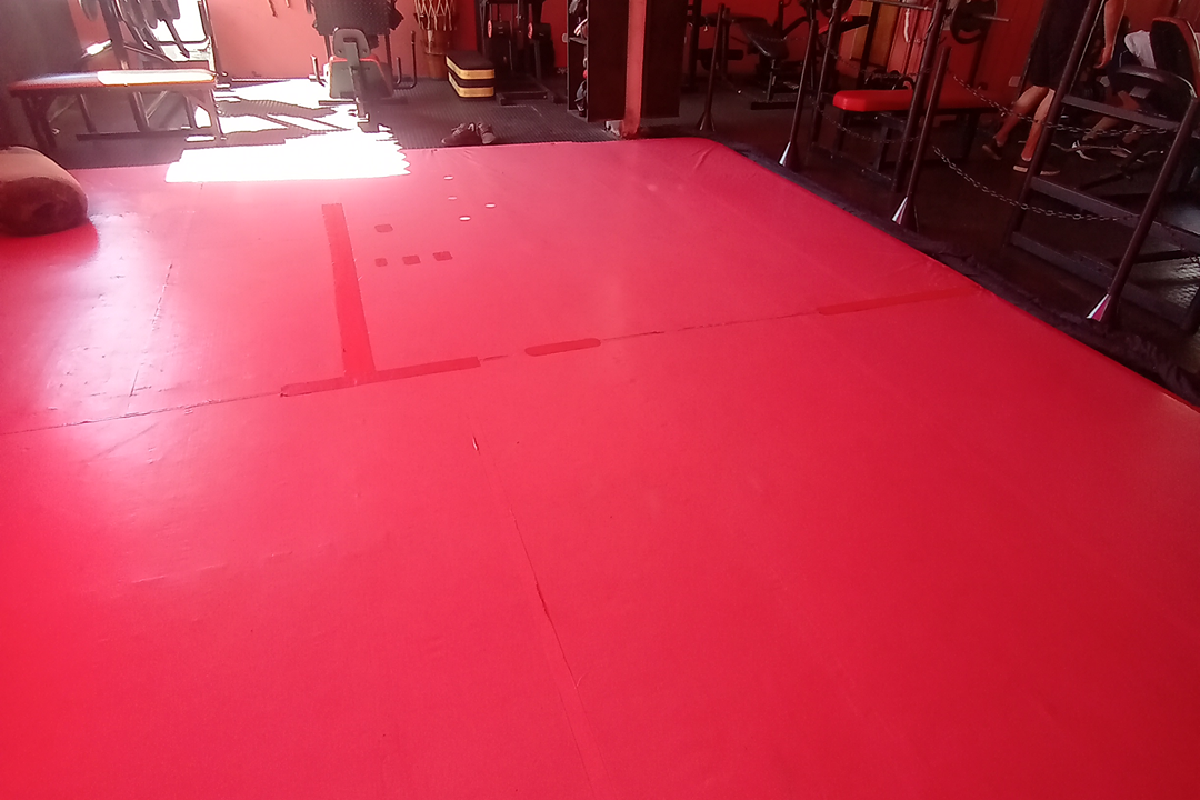 Imagem da estrutura da academia