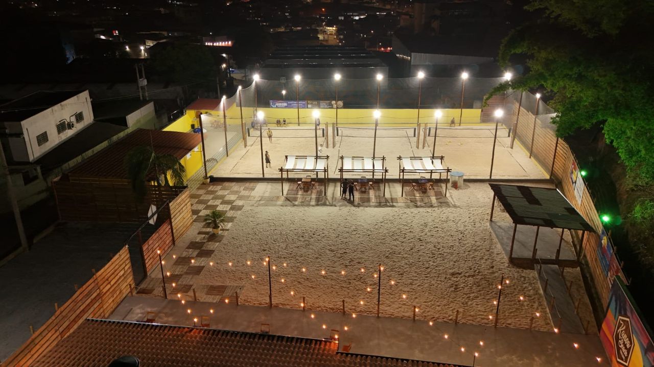 Imagem da estrutura da academia