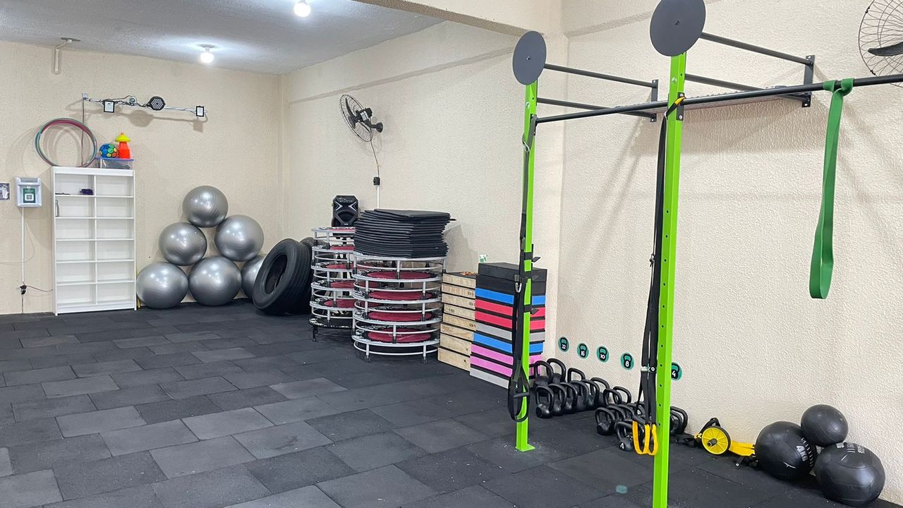 Imagem da estrutura da academia