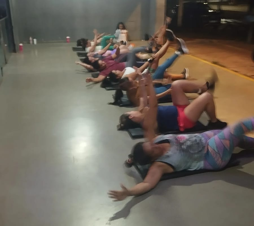 Imagem da estrutura da academia