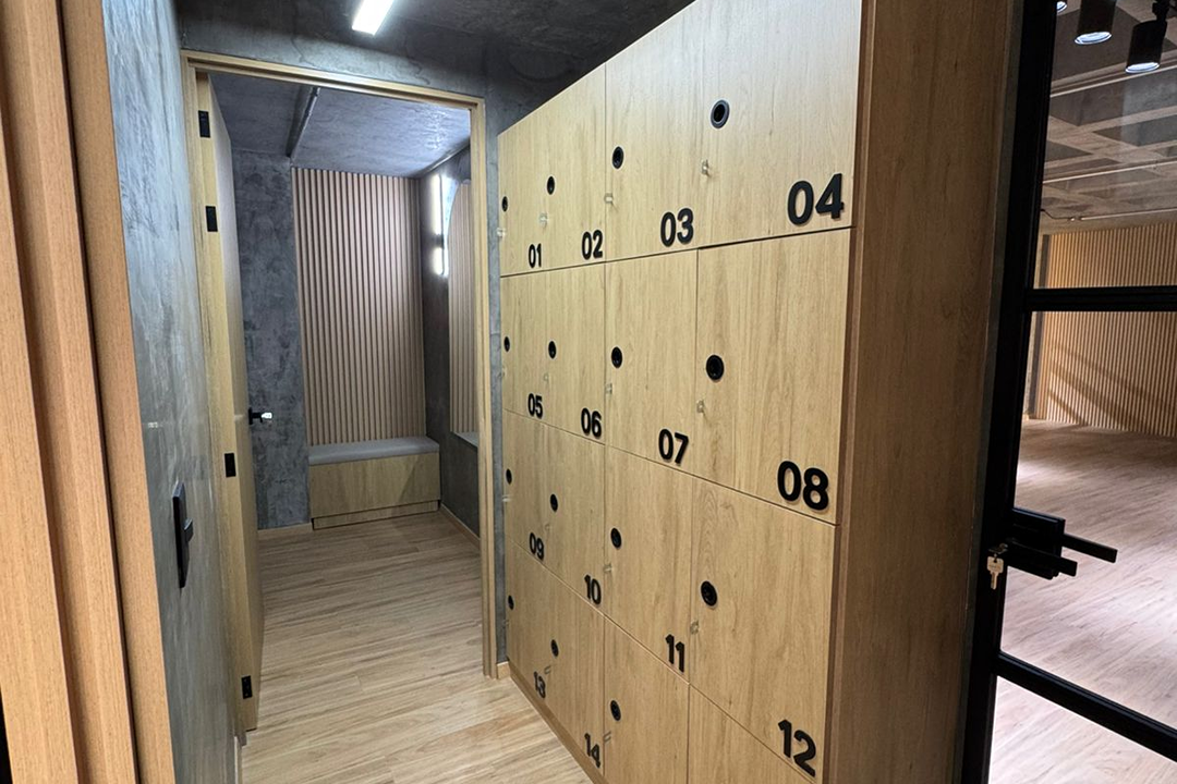 Imagem da estrutura da academia