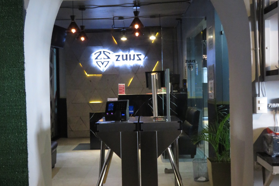 Imagem da estrutura da academia