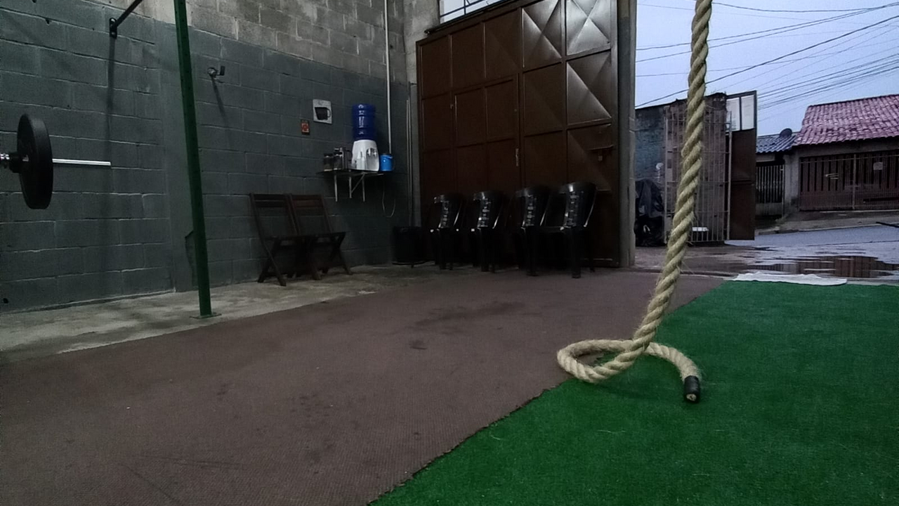 Imagem da estrutura da academia