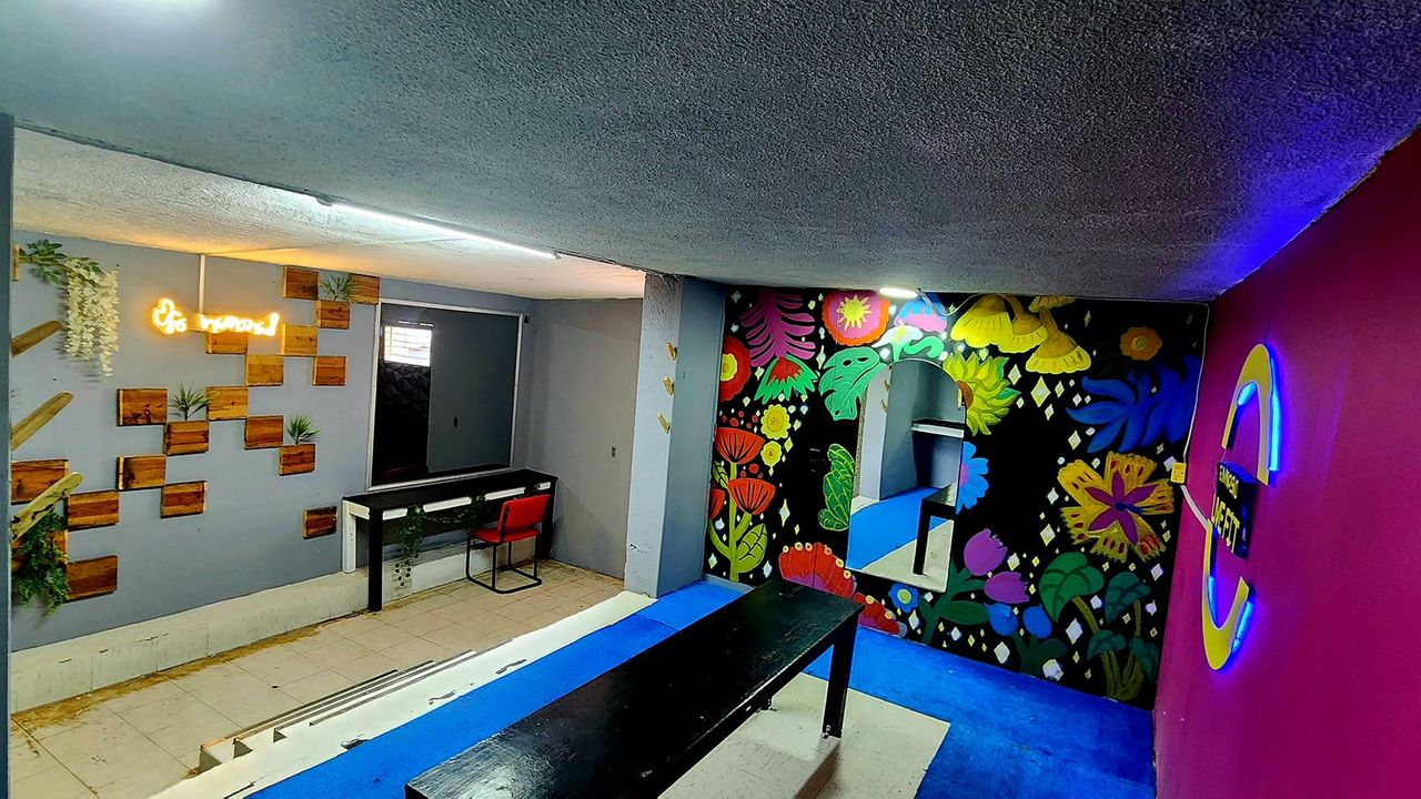 Imagem da estrutura da academia