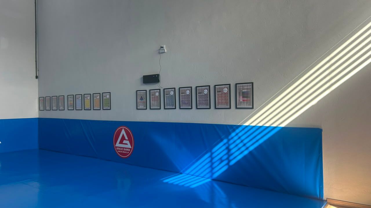 Imagem da estrutura da academia