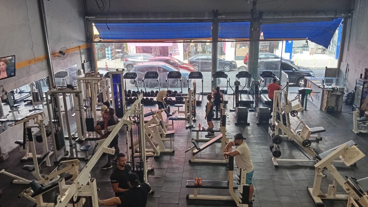 Imagem da estrutura da academia