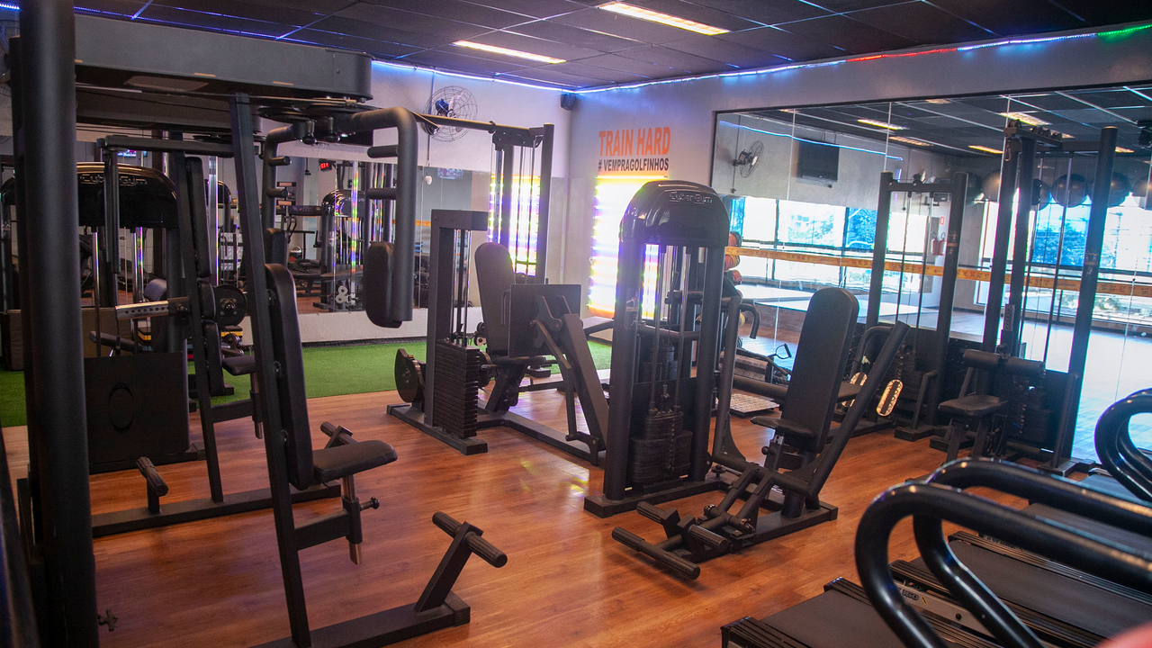 Imagem da estrutura da academia