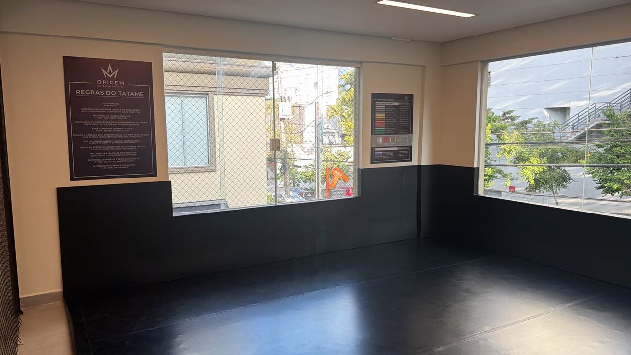 Imagem da estrutura da academia