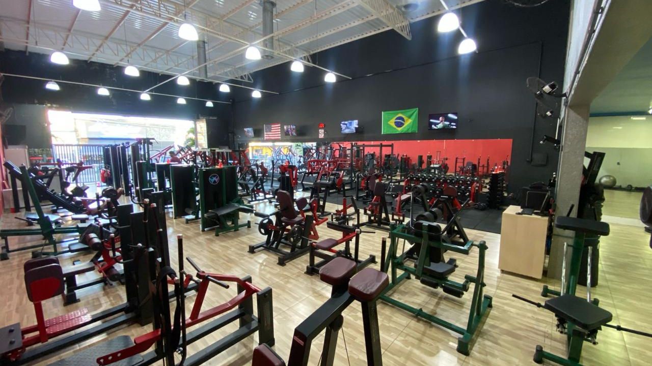 Imagem da estrutura da academia