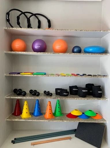 Imagem da estrutura da academia
