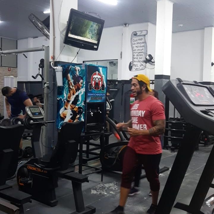 Imagem da estrutura da academia