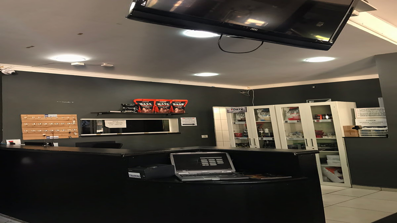 Imagem da estrutura da academia