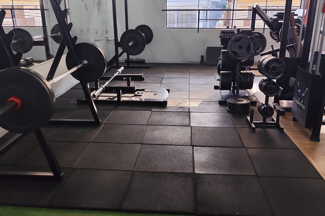 Imagem da estrutura da academia