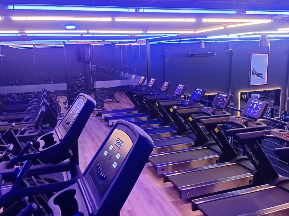 Imagem da estrutura da academia