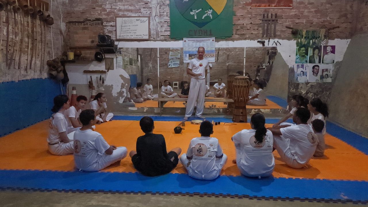 Imagem da estrutura da academia