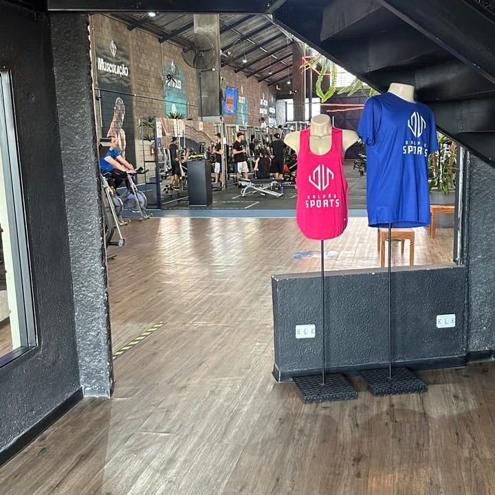 Imagem da estrutura da academia