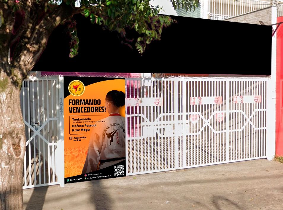 Imagem da estrutura da academia