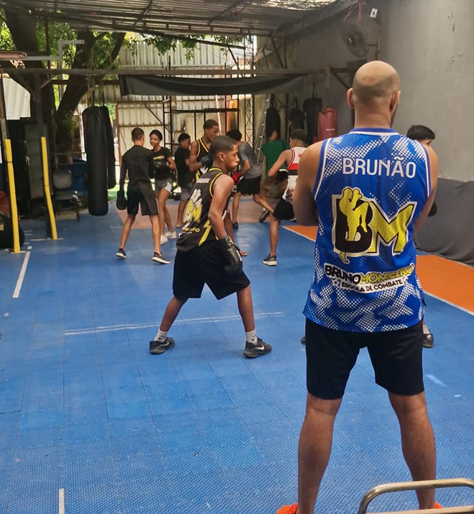 Imagem da estrutura da academia
