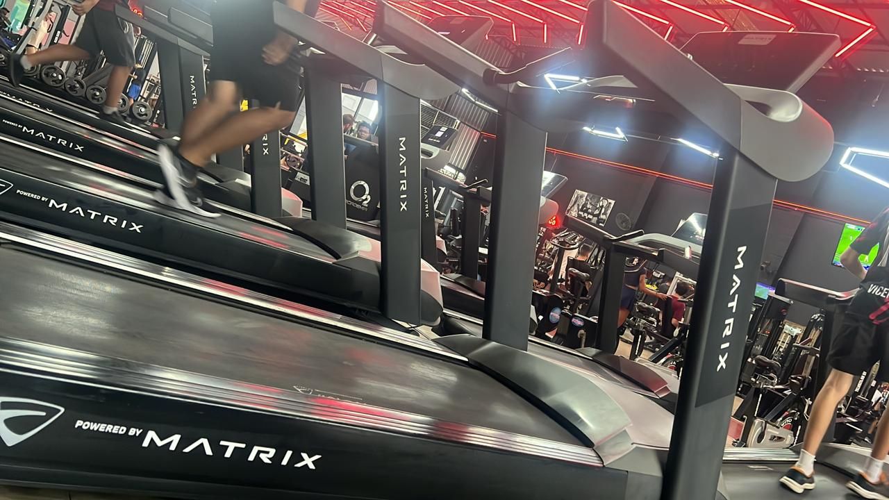 Imagem da estrutura da academia