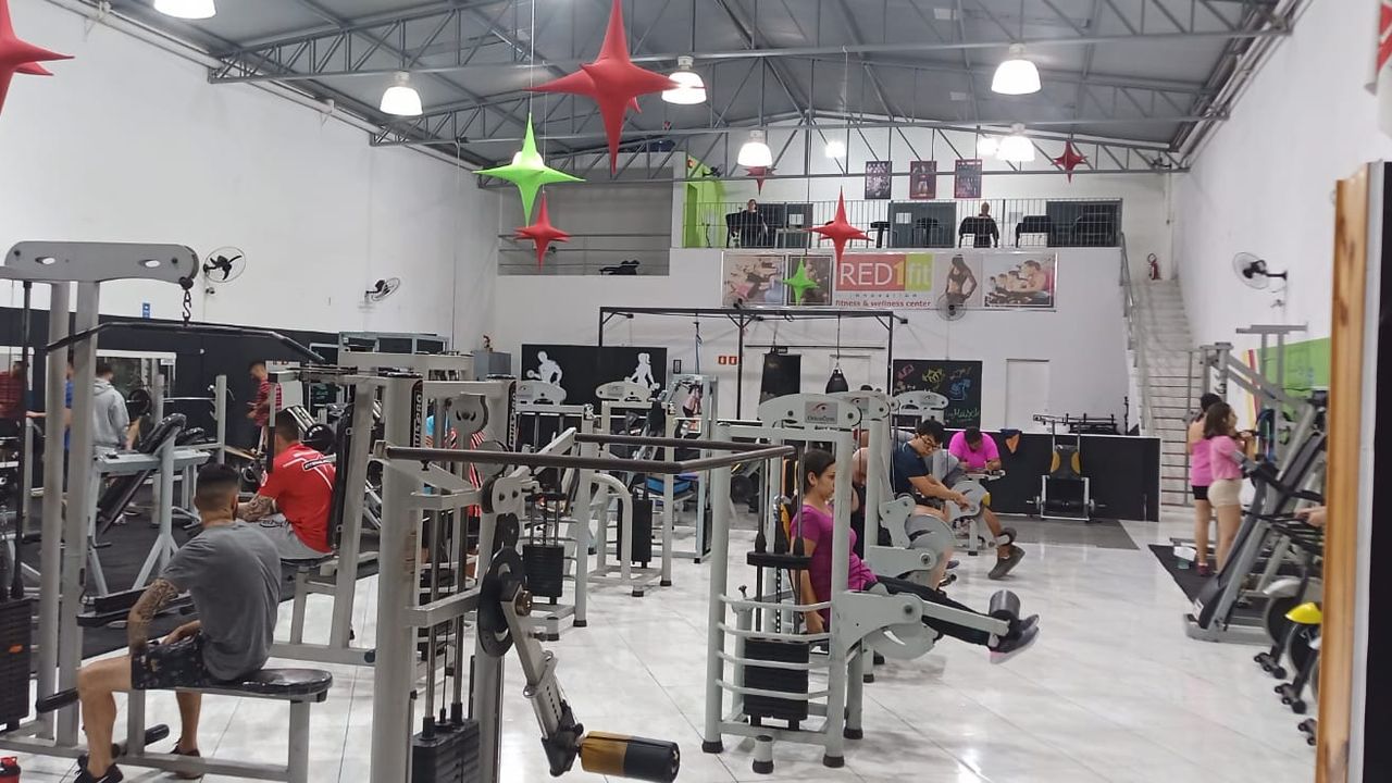 Imagem da estrutura da academia