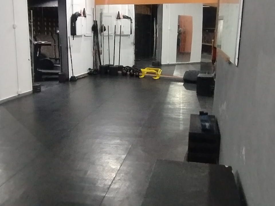 Imagem da estrutura da academia