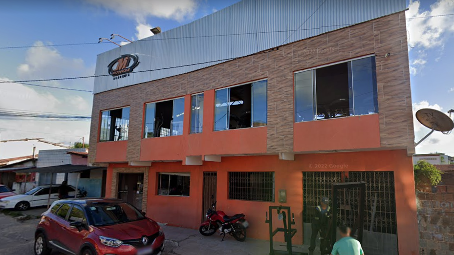 Imagem da estrutura da academia