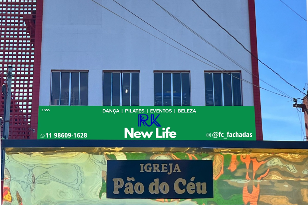 Imagem da estrutura da academia