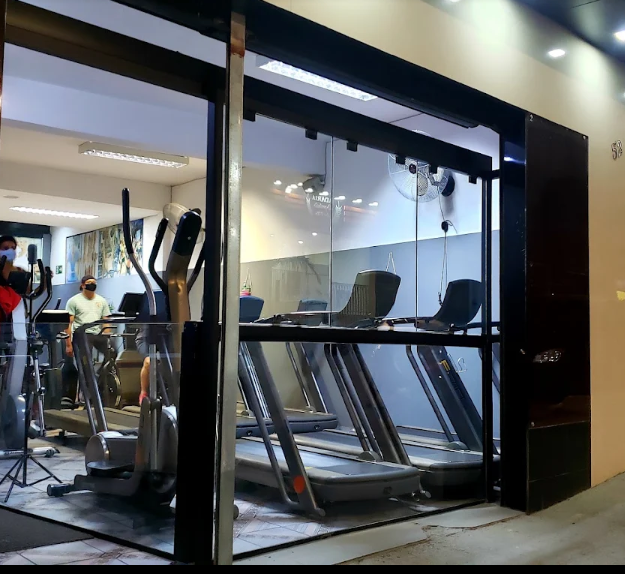 Imagem da estrutura da academia