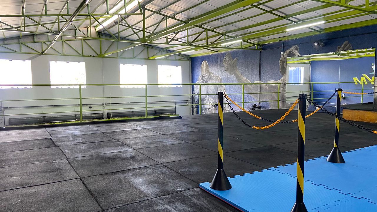 Imagem da estrutura da academia