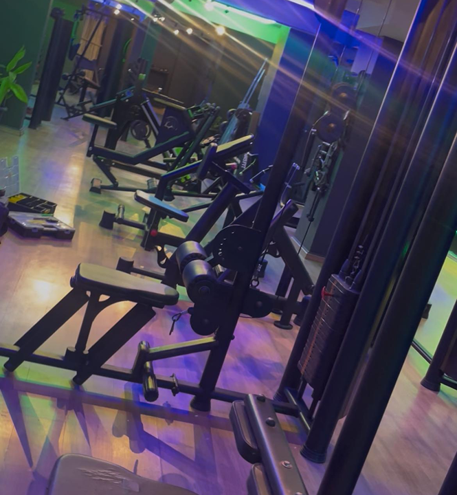 Imagem da estrutura da academia