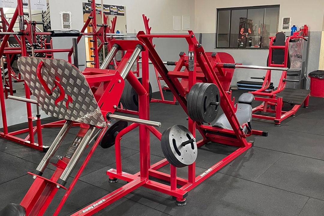 Imagem da estrutura da academia