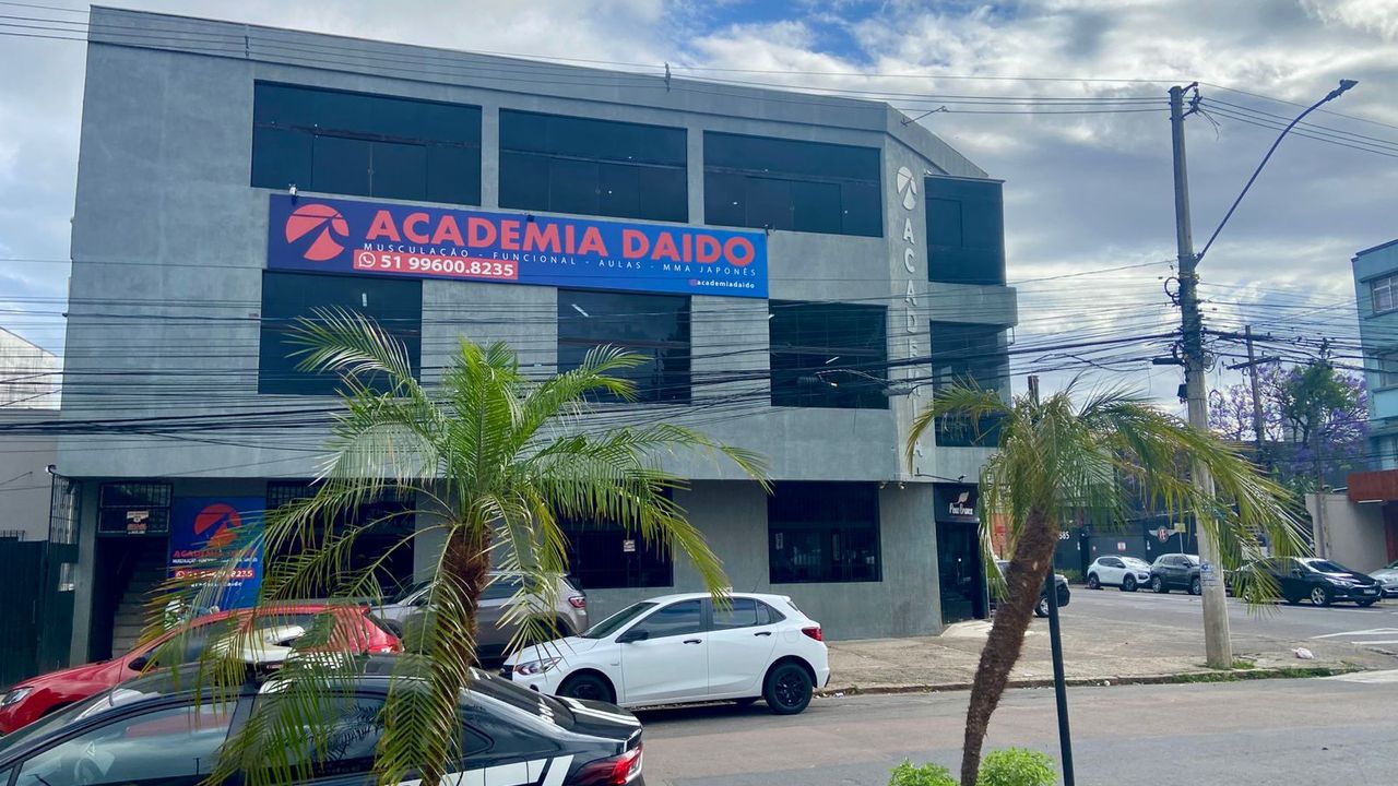 Imagem da estrutura da academia