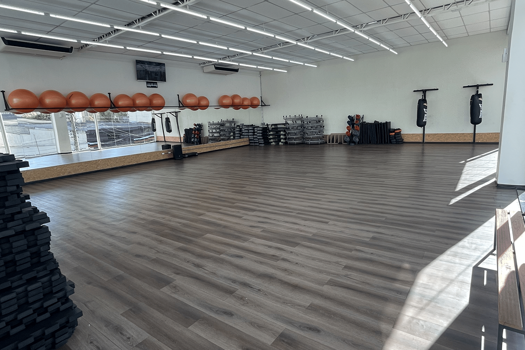 Imagem da estrutura da academia