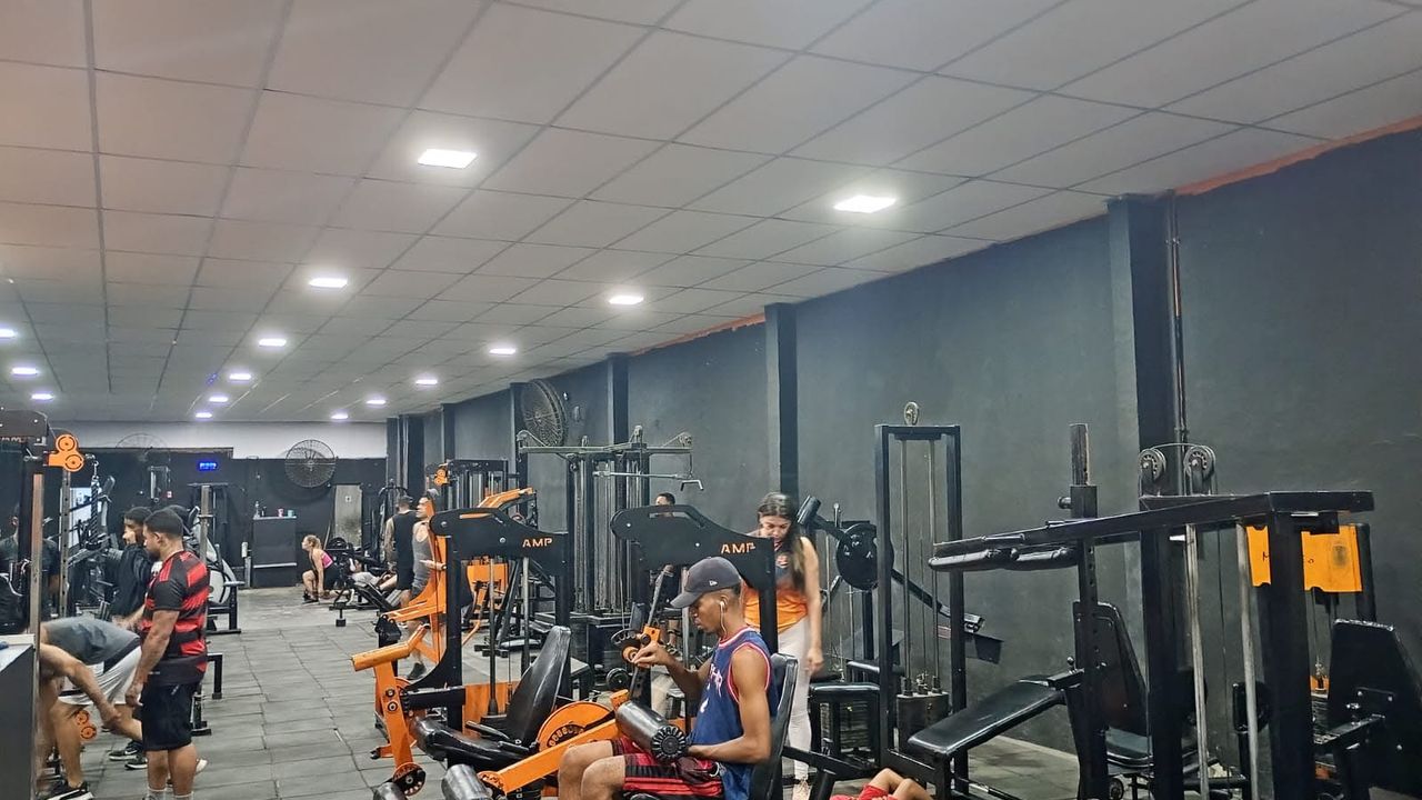 Imagem da estrutura da academia