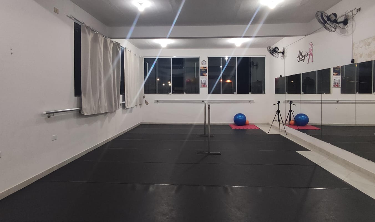 Imagem da estrutura da academia